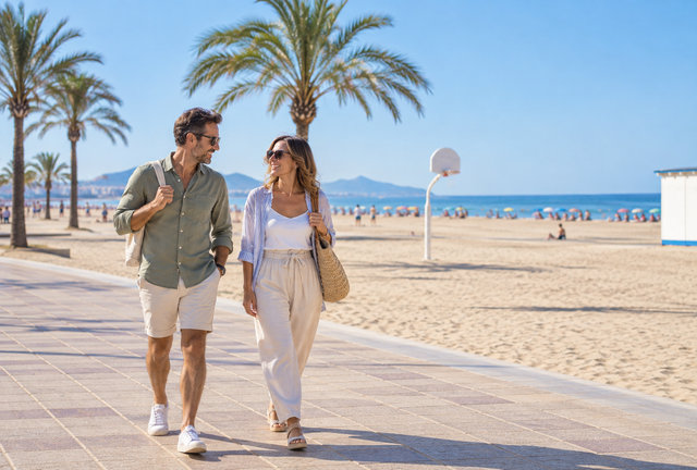Cerca de la playa